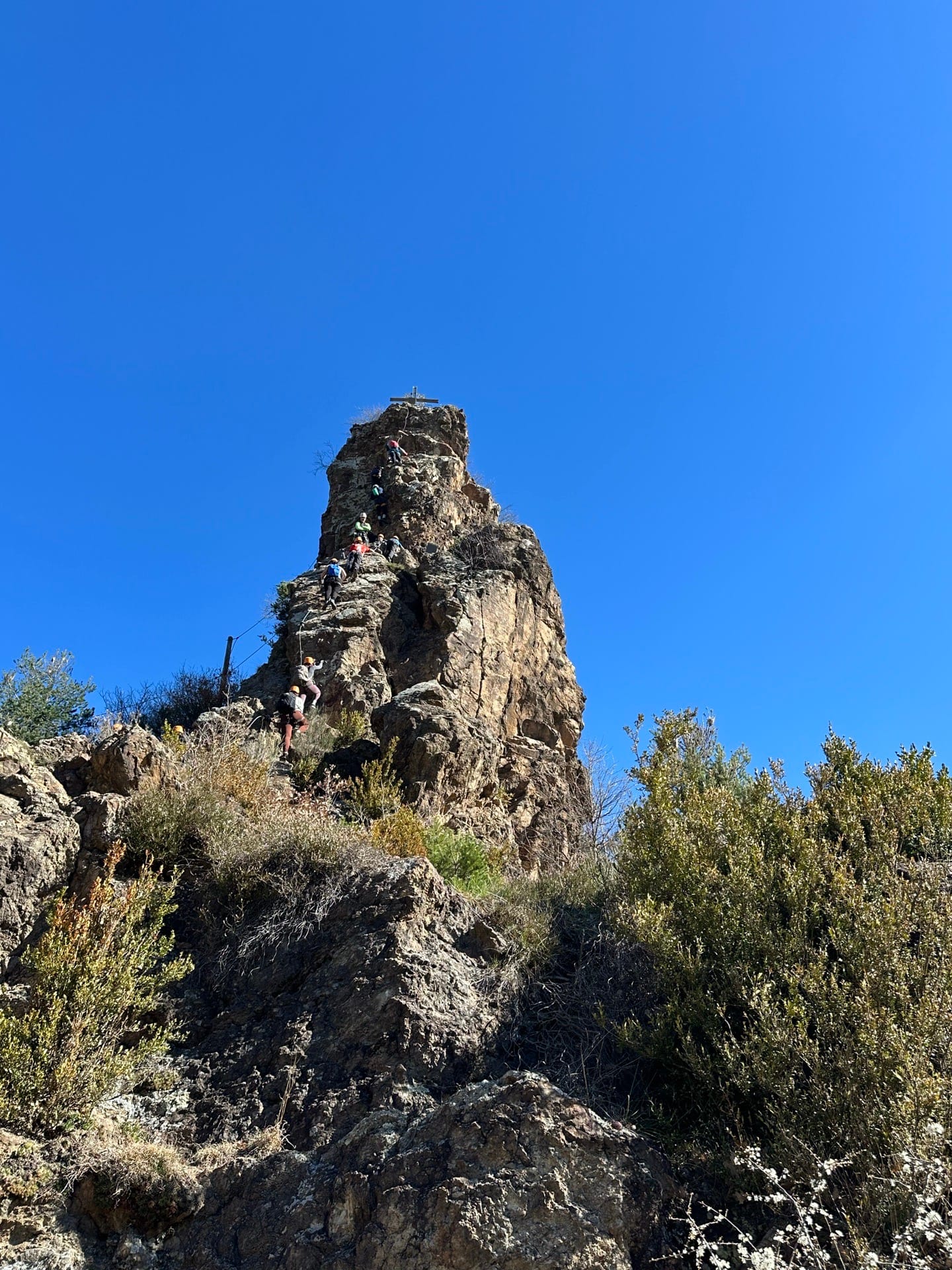 Via Ferrata Roca de la Creu - Ermita Sant Antoni
