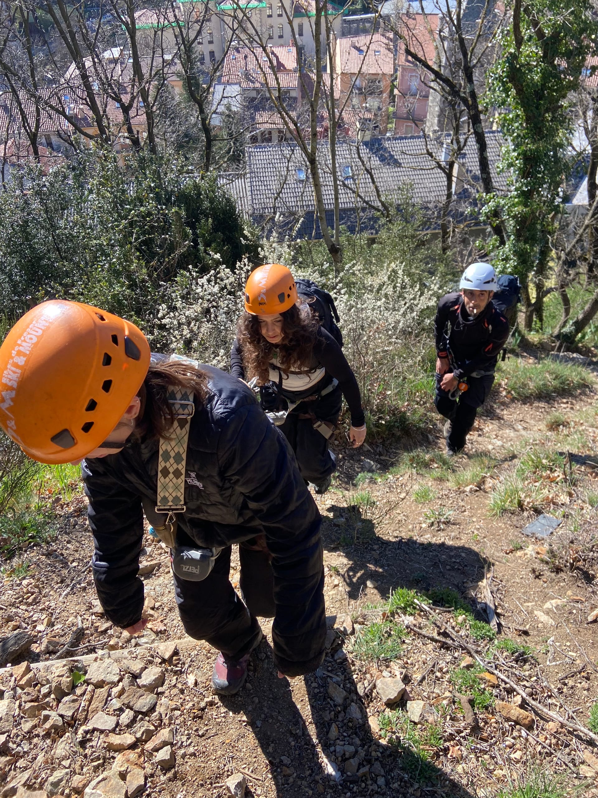 via ferrata roca de la creu + Ermita de Sant Antoni