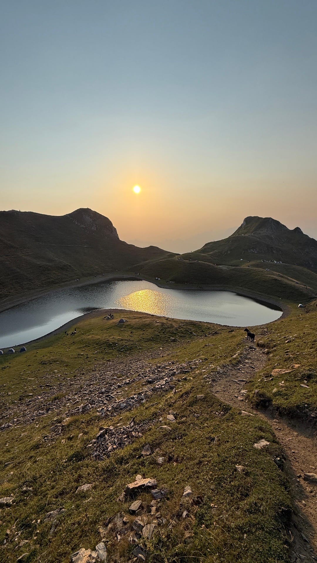 Lac du Montagnon (Lago del corazón)