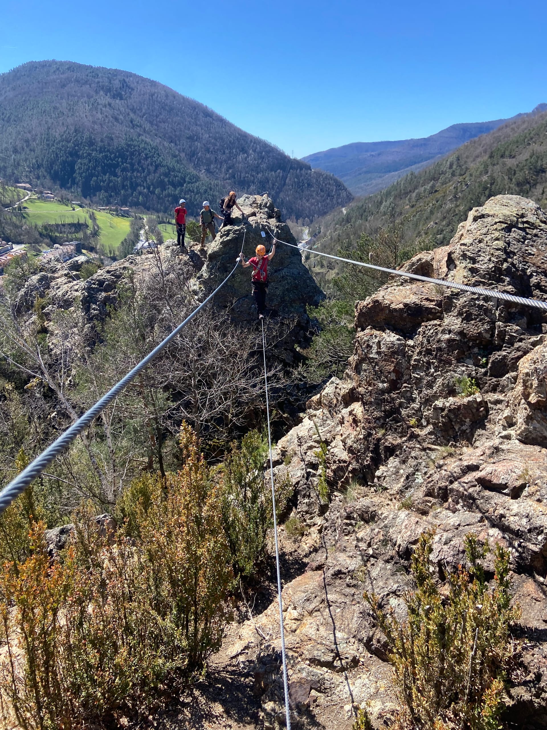 via ferrata roca de la creu + Ermita de Sant Antoni