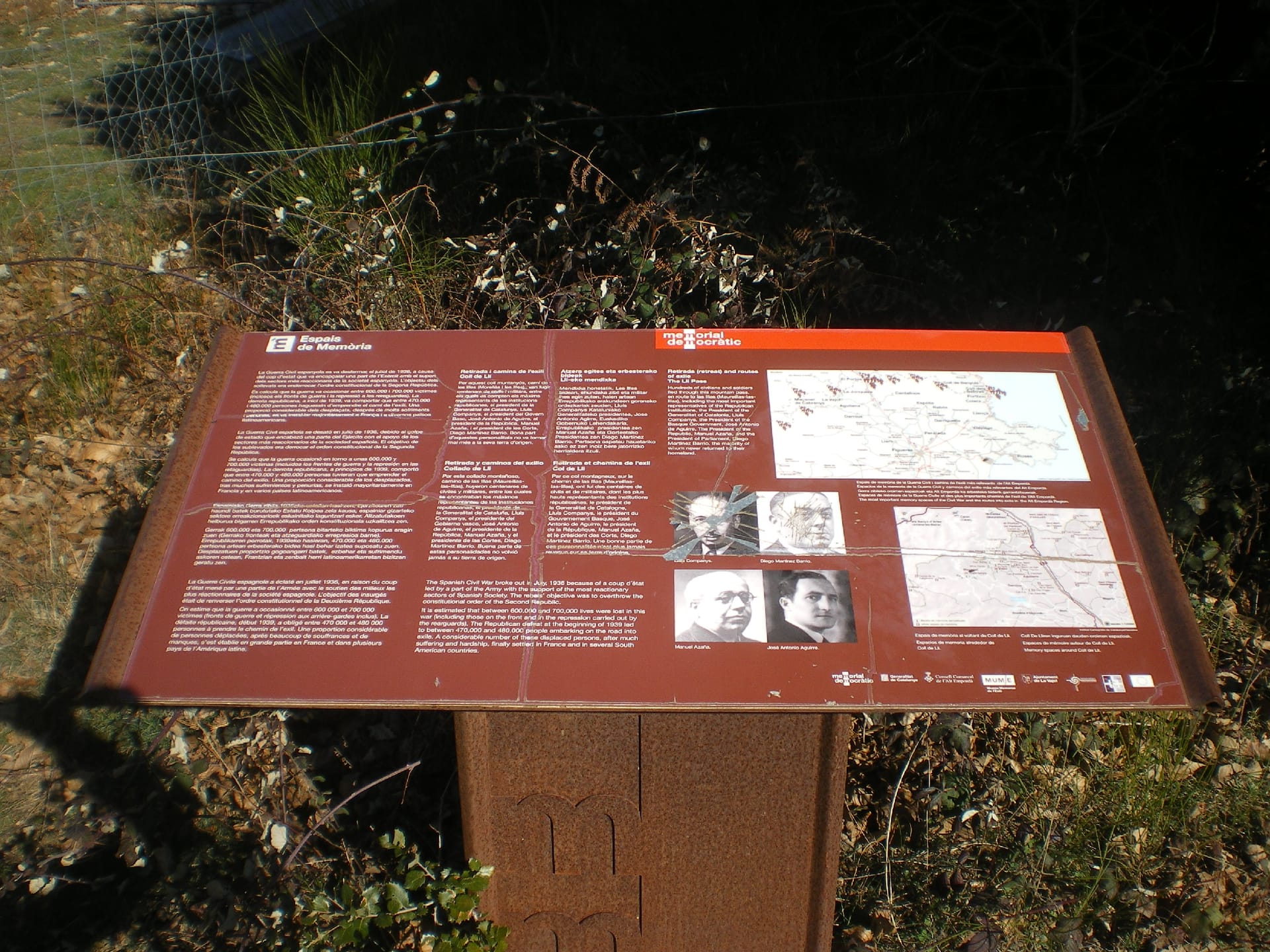 Monumento del Coll de Lli