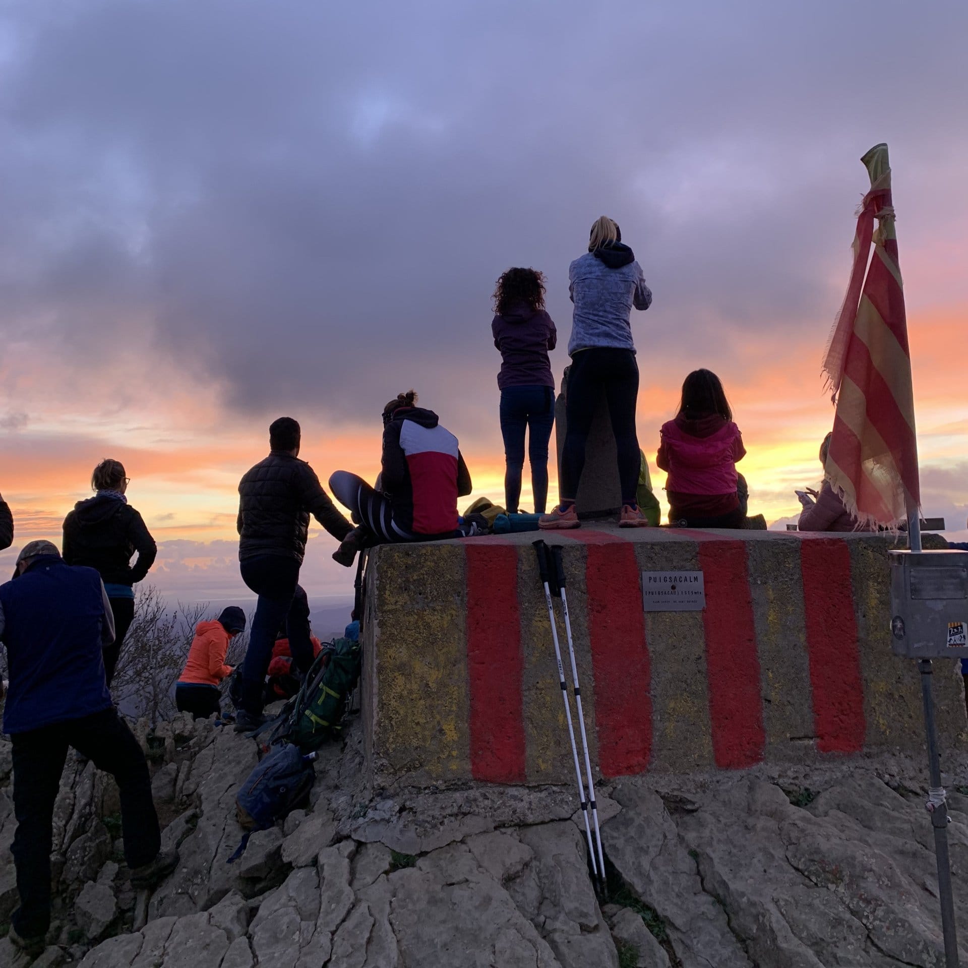 Sortida del sol al Puigsacalm