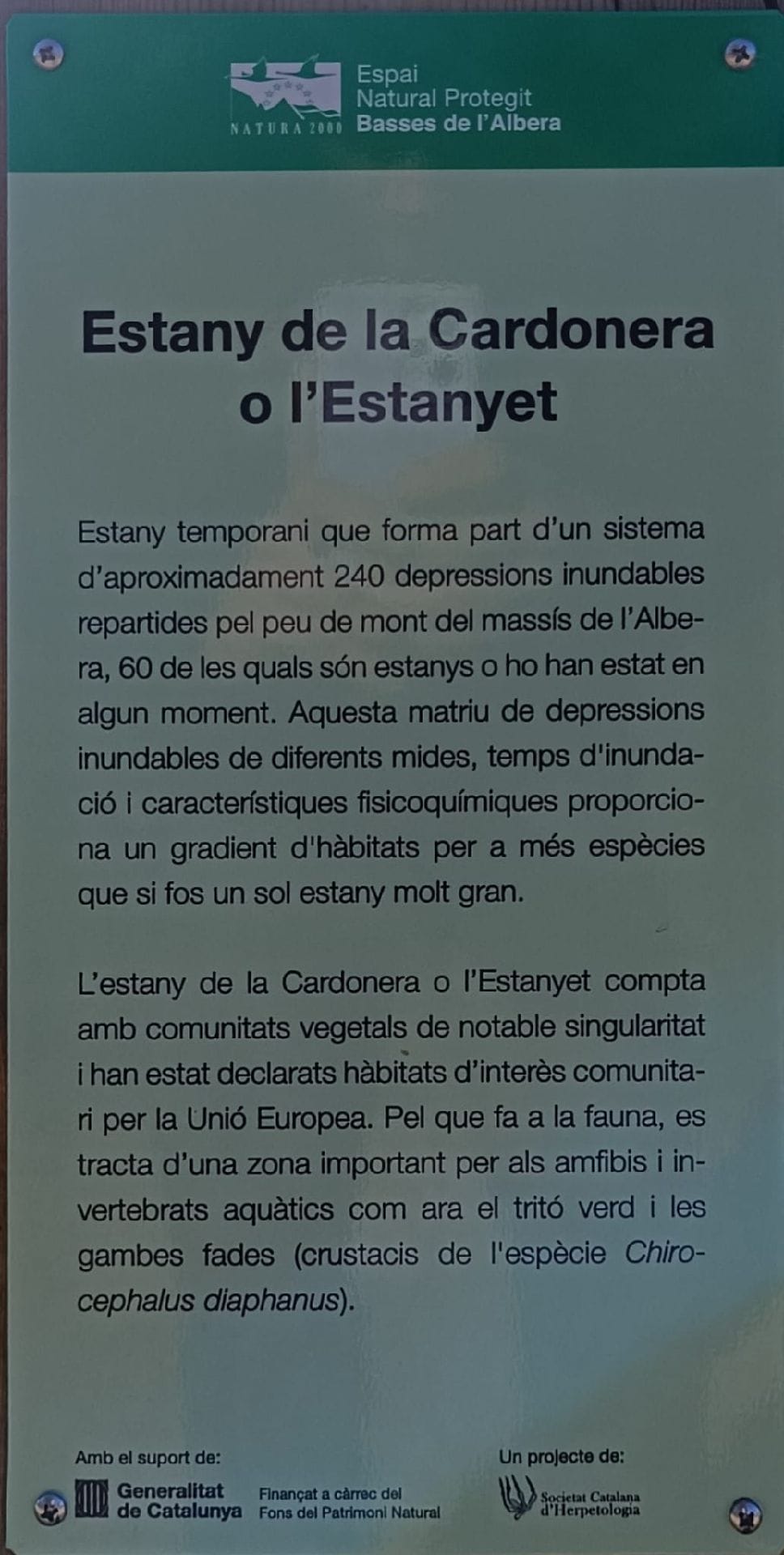 Estany de la Cardonera
