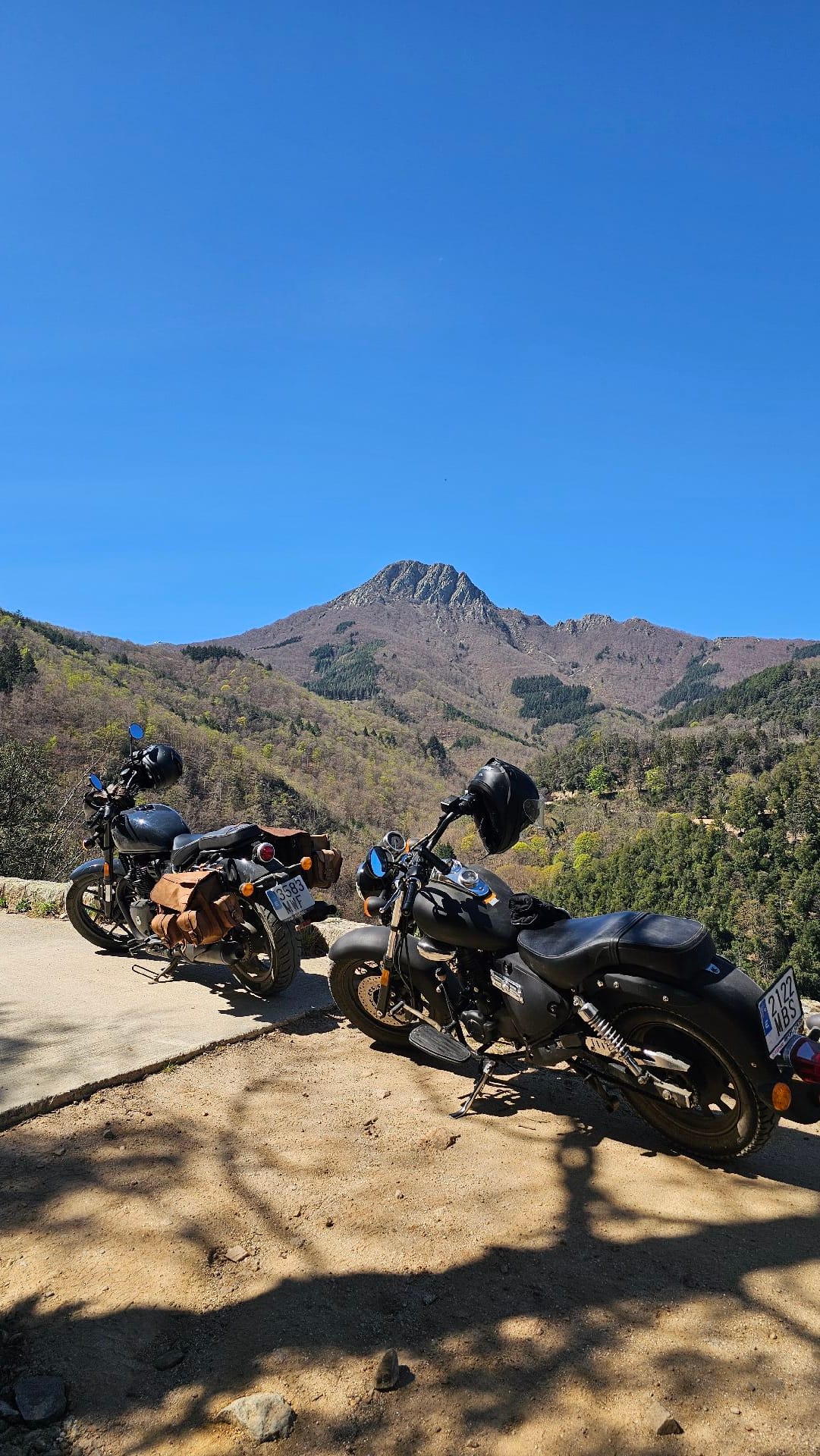 Figueres - Montseny en moto