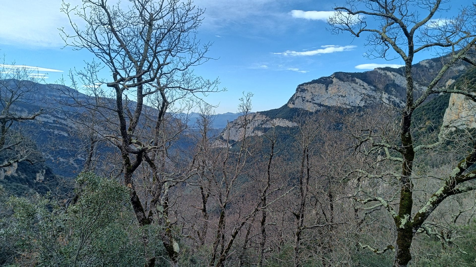 Mirador camino Ribelles-San Aniol