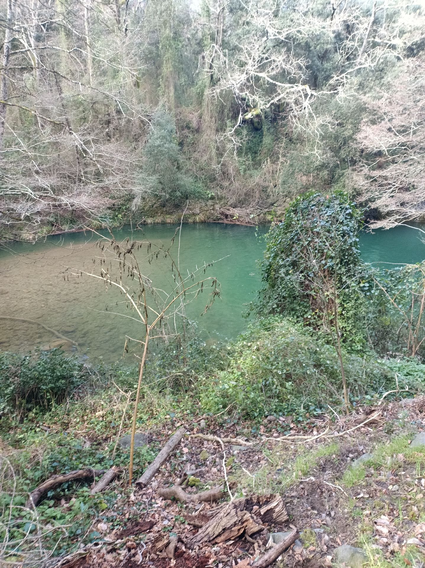 resclosa, canal i gorg del Brugent