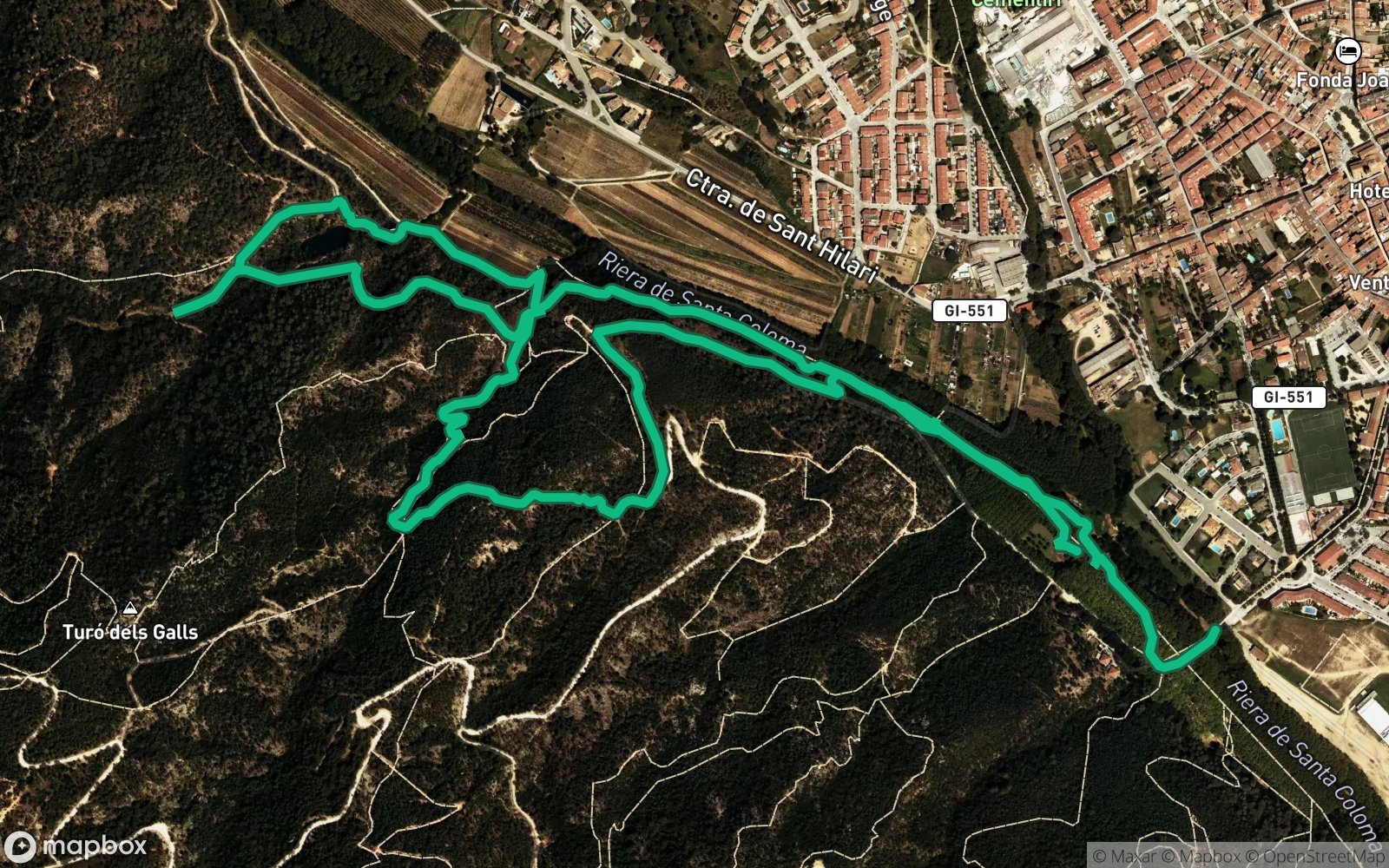 Ruta santa coloma de farners