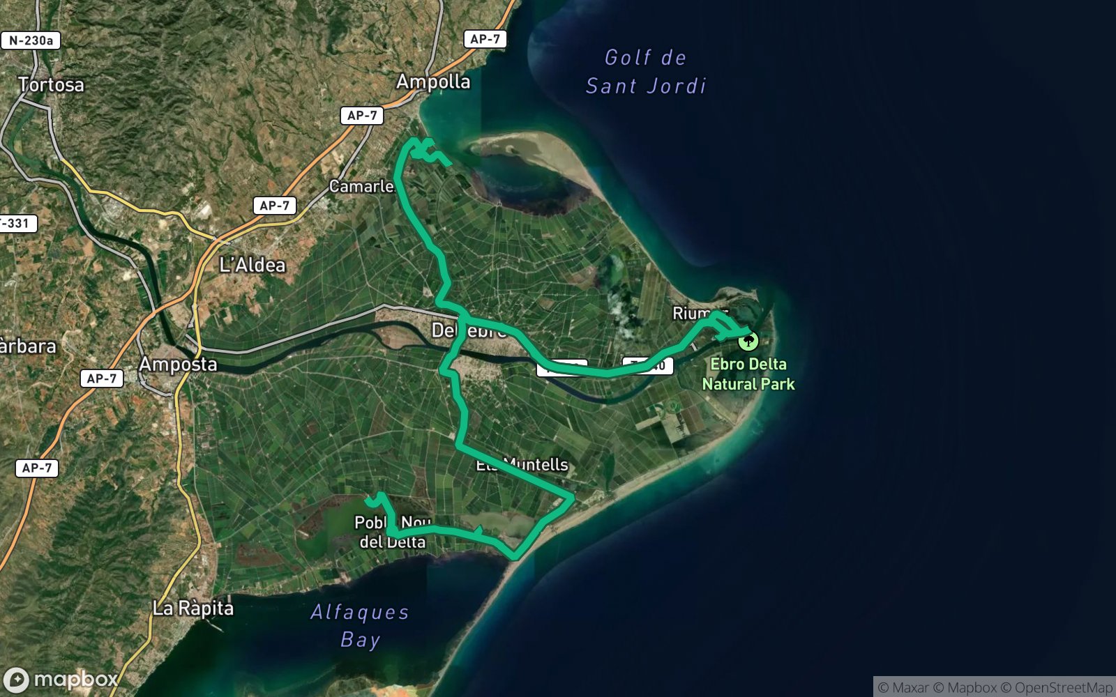 Ruta per el Delta, foten país!