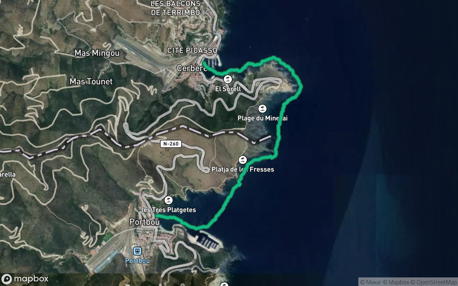 Cervera Portbou natació