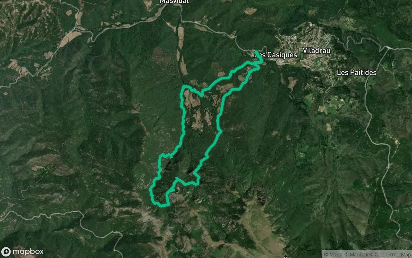 Viladrau: Mas la Sala, gorg Negre, torrent de Rentadors, San...